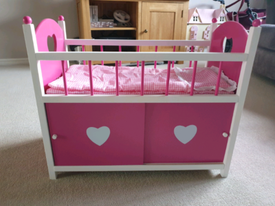 baby annabell cot smyths